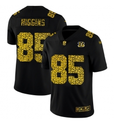 Cincinnati Bengals 85 Tee Higgins Men Nike Leopard Print Fashion Vapor Limited NFL Jersey Black Cincinnati Bengals 85 Tee Higgins Men Nike Leopard Print Fashion Vapor Limited NFL Jersey Black