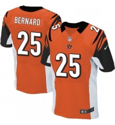 Mens Nike Cincinnati Bengals 25 Giovani Bernard Elite Orange Alternate NFL Jersey Mens Nike Cincinnati Bengals 25 Giovani Bernard Elite Orange Alternate NFL Jersey