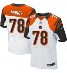 Mens Nike Cincinnati Bengals 78 Anthony Munoz Elite White NFL Jersey Mens Nike Cincinnati Bengals 78 Anthony Munoz Elite White NFL Jersey
