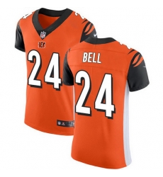 Nike Bengals 24 Vonn Bell Orange Alternate Men Stitched NFL New Elite Jersey Nike Bengals 24 Vonn Bell Orange Alternate Men Stitched NFL New Elite Jersey