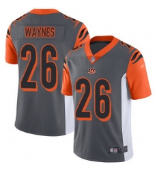 Nike Bengals 26 Trae Waynes Silver Men Stitched NFL Limited Inverted Legend Jersey Nike Bengals 26 Trae Waynes Silver Men Stitched NFL Limited Inverted Legend Jersey