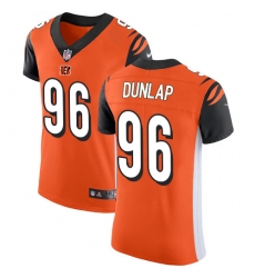 Nike Bengals #96 Carlos Dunlap Orange Alternate Mens Stitched NFL Vapor Untouchable Elite Jersey Nike Bengals #96 Carlos Dunlap Orange Alternate Mens Stitched NFL Vapor Untouchable Elite Jersey