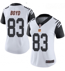 Bengals #83 Tyler Boyd White Women Stitched Football Limited Rush Jersey Bengals #83 Tyler Boyd White Women Stitched Football Limited Rush Jersey