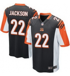 Nike Bengals #22 William Jackson Black Team Color Youth Stitched NFL Elite Jersey Nike Bengals #22 William Jackson Black Team Color Youth Stitched NFL Elite Jersey