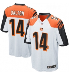 Youth Nike Cincinnati Bengals 14 Andy Dalton Game White NFL Jersey Youth Nike Cincinnati Bengals 14 Andy Dalton Game White NFL Jersey