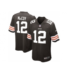 Nike Cleveland Browns 12 Colt McCoy brown Game NFL Jersey Nike Cleveland Browns 12 Colt McCoy brown Game NFL Jersey