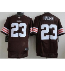 Nike Cleveland Browns 23 Joe Haden Brown Elite NFL Jersey Nike Cleveland Browns 23 Joe Haden Brown Elite NFL Jersey