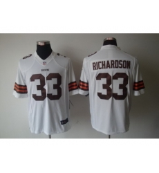 Nike Cleveland Browns 33 Trent Richardson White Limited NFL Jersey Nike Cleveland Browns 33 Trent Richardson White Limited NFL Jersey