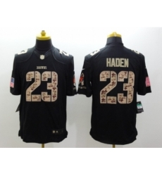 Nike cleveland browns 23 Joe haden Black Limited Salute to Service NFL Jersey Nike cleveland browns 23 Joe haden Black Limited Salute to Service NFL Jersey