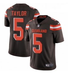 Youth Nike Cleveland Browns 5 Tyrod Taylor Brown Team Color Vapor Untouchable Limited Player NFL Jersey Youth Nike Cleveland Browns 5 Tyrod Taylor Brown Team Color Vapor Untouchable Limited Player NFL Jersey