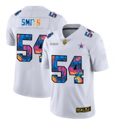Dallas Cowboys 54 Jaylon Smith Men White Nike Multi Color 2020 NFL Crucial Catch Limited NFL Jersey Dallas Cowboys 54 Jaylon Smith Men White Nike Multi Color 2020 NFL Crucial Catch Limited NFL Jersey
