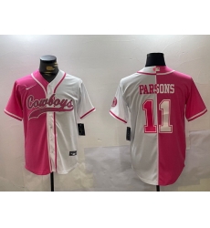 Men Dallas Cowboys 11 Micah Parsons 2024 Arctic white red Stitched Baseball Jersey Men Dallas Cowboys 11 Micah Parsons 2024 Arctic white red Stitched Baseball Jersey