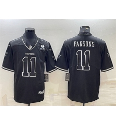 Men Dallas Cowboys 11 Micah Parsons Black With 1960 Patch Limited Stitched Football Jersey Men Dallas Cowboys 11 Micah Parsons Black With 1960 Patch Limited Stitched Football Jersey