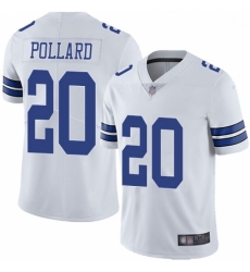 Men Dallas Cowboys 20 Tony Pollard White Stitched Football Vapor Untouchable Limited Jersey Men Dallas Cowboys 20 Tony Pollard White Stitched Football Vapor Untouchable Limited Jersey