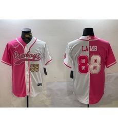 Men Dallas Cowboys 88 CeeDee Lamb 2024 Arctic white red Stitched Baseball Jersey 1 Men Dallas Cowboys 88 CeeDee Lamb 2024 Arctic white red Stitched Baseball Jersey 1