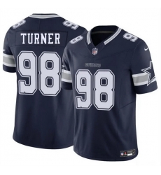 Men Dallas Cowboys 98 Payton Turner Navy 2025 F U S E Vapor Untouchable Limited Stitched Football Jersey Men Dallas Cowboys 98 Payton Turner Navy 2025 F U S E Vapor Untouchable Limited Stitched Football Jersey