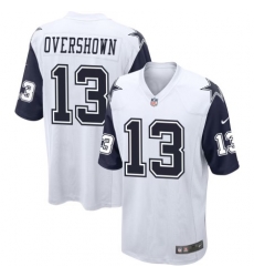 Men Dallas Cowboys DeMarvion Overshown #13 White Thanksgiven Stitched NFL Jersey Men Dallas Cowboys DeMarvion Overshown #13 White Thanksgiven Stitched NFL Jersey
