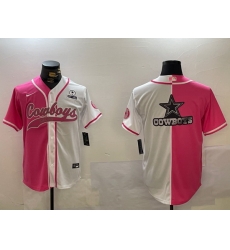 Men Dallas Cowboys big logo Red White With Patch Cool Base Stitched Baseball Jersey 1 Men Dallas Cowboys big logo Red White With Patch Cool Base Stitched Baseball Jersey 1