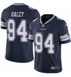 Men Nike Dallas Cowboys #94 Charles Harley Blue Vapor Limited Stitched NFL Jersey Men Nike Dallas Cowboys #94 Charles Harley Blue Vapor Limited Stitched NFL Jersey