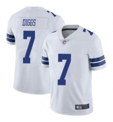 Men Nike Dallas Cowboys Trevon Diggs #7 White Vapor Limited Stitched Jersey Men Nike Dallas Cowboys Trevon Diggs #7 White Vapor Limited Stitched Jersey