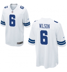 Men Nike Dallas Cowboys Wilson 6 White Thanksgivens Vapor Limited NFL Jersey Men Nike Dallas Cowboys Wilson 6 White Thanksgivens Vapor Limited NFL Jersey