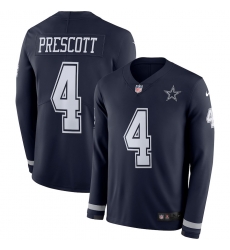 Men Nike Dallas Cowboys long sleeve blue Dak Prescott Men Nike Dallas Cowboys long sleeve blue Dak Prescott