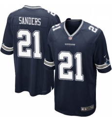 Mens Nike Dallas Cowboys 21 Deion Sanders Game Navy Blue Team Color NFL Jersey Mens Nike Dallas Cowboys 21 Deion Sanders Game Navy Blue Team Color NFL Jersey