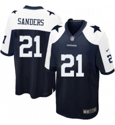 Mens Nike Dallas Cowboys 21 Deion Sanders Game Navy Blue Throwback Alternate NFL Jersey Mens Nike Dallas Cowboys 21 Deion Sanders Game Navy Blue Throwback Alternate NFL Jersey