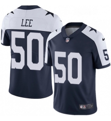 Mens Nike Dallas Cowboys 50 Sean Lee Navy Blue Throwback Alternate Vapor Untouchable Limited Player NFL Jersey Mens Nike Dallas Cowboys 50 Sean Lee Navy Blue Throwback Alternate Vapor Untouchable Limited Player NFL Jersey