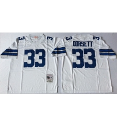 Mitchell Ness cowboys #33 Tony Dorsett white Throwback Stitched NFL Jersey Mitchell Ness cowboys #33 Tony Dorsett white Throwback Stitched NFL Jersey