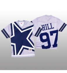 NFL Dallas Cowboys 97 Trysten Hill White Men Mitchell 26 Nell Big Face Fashion Limited NFL Jersey NFL Dallas Cowboys 97 Trysten Hill White Men Mitchell 26 Nell Big Face Fashion Limited NFL Jersey