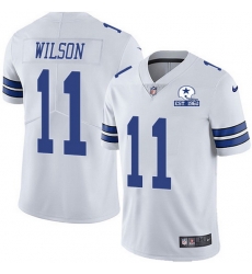 Nike Cowboys 11 Cedrick Wilson White Men Stitched With Established In 1960 Patch NFL Vapor Untouchable Limited Jersey Nike Cowboys 11 Cedrick Wilson White Men Stitched With Established In 1960 Patch NFL Vapor Untouchable Limited Jersey