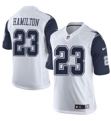 Nike Cowboys #23 Jakar Hamilton White Mens Stitched NFL Limited Rush Jerseys Nike Cowboys #23 Jakar Hamilton White Mens Stitched NFL Limited Rush Jerseys