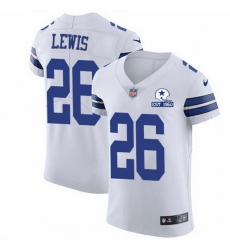 Nike Cowboys 26 Jourdan Lewis White Men Stitched With Established In 1960 Patch NFL New Elite Jersey Nike Cowboys 26 Jourdan Lewis White Men Stitched With Established In 1960 Patch NFL New Elite Jersey