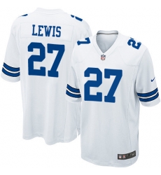 Nike Cowboys #27 Jourdan Lewis White Mens NFL Elite Jersey Nike Cowboys #27 Jourdan Lewis White Mens NFL Elite Jersey