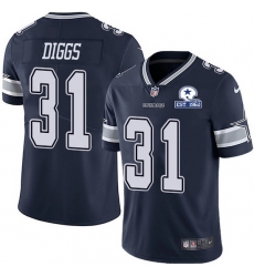 Nike Cowboys 31 Trevon Diggs Navy Blue Team Color Men Stitched With Established In 1960 Patch NFL Vapor Untouchable Limited Jersey Nike Cowboys 31 Trevon Diggs Navy Blue Team Color Men Stitched With Established In 1960 Patch NFL Vapor Untouchable Limited Jersey