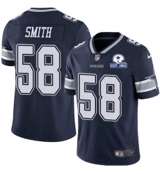 Nike Cowboys 58 Aldon Smith Navy Blue Team Color Men Stitched With Established In 1960 Patch NFL Vapor Untouchable Limited Jersey Nike Cowboys 58 Aldon Smith Navy Blue Team Color Men Stitched With Established In 1960 Patch NFL Vapor Untouchable Limited Jersey