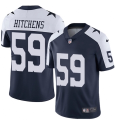 Nike Cowboys #59 Anthony Hitchens Navy Blue Thanksgiving Mens Stitched NFL Vapor Untouchable Limited Throwback Jersey Nike Cowboys #59 Anthony Hitchens Navy Blue Thanksgiving Mens Stitched NFL Vapor Untouchable Limited Throwback Jersey