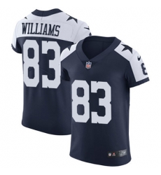 Nike Cowboys #83 Terrance Williams Navy Blue Thanksgiving Mens Stitched NFL Vapor Untouchable Throwback Elite Jersey Nike Cowboys #83 Terrance Williams Navy Blue Thanksgiving Mens Stitched NFL Vapor Untouchable Throwback Elite Jersey