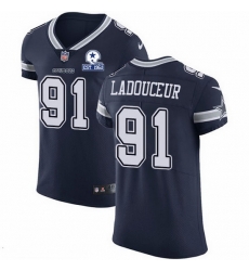 Nike Cowboys 91 L P Ladouceur Navy Blue Team Color Men Stitched With Established In 1960 Patch NFL Vapor Untouchable Elite Jersey Nike Cowboys 91 L P Ladouceur Navy Blue Team Color Men Stitched With Established In 1960 Patch NFL Vapor Untouchable Elite Jersey