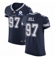 Nike Cowboys 97 Trysten Hill Navy Blue Team Color Men Stitched With Established In 1960 Patch NFL Vapor Untouchable Elite Jersey Nike Cowboys 97 Trysten Hill Navy Blue Team Color Men Stitched With Established In 1960 Patch NFL Vapor Untouchable Elite Jersey
