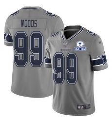 Nike Cowboys 99 Antwaun Woods Gray Men Stitched With Established In 1960 Patch NFL Limited Inverted Legend Jersey Nike Cowboys 99 Antwaun Woods Gray Men Stitched With Established In 1960 Patch NFL Limited Inverted Legend Jersey