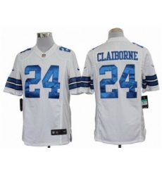 Nike Dallas Cowboys 24 Morris Claiborne White LIMITED NFL Jersey Nike Dallas Cowboys 24 Morris Claiborne White LIMITED NFL Jersey