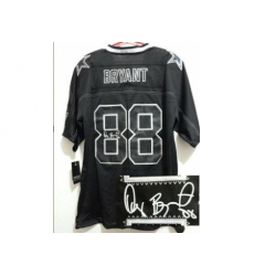 Nike Dallas Cowboys 88 Dez Bryant Black Elite Light Out Signed NFL Jersey Nike Dallas Cowboys 88 Dez Bryant Black Elite Light Out Signed NFL Jersey