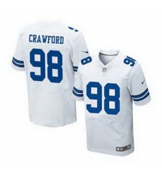 Nike Dallas Cowboys #98 Tyrone Crawford White Mens Stitched NFL Elite Jersey Nike Dallas Cowboys #98 Tyrone Crawford White Mens Stitched NFL Elite Jersey