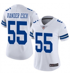 Women Dallas Cowboys 55 Leighton Vander Esch White Vapor Untouchable Limited Stitched Jersey 28Run Small uFF09 Women Dallas Cowboys 55 Leighton Vander Esch White Vapor Untouchable Limited Stitched Jersey 28Run Small uFF09