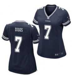 Women Nike Dallas Cowboys Trevon Diggs #7 Blue Vapor Limited Jersey Women Nike Dallas Cowboys Trevon Diggs #7 Blue Vapor Limited Jersey