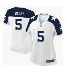 Women Nike Dan Bailey Dallas Cowboys Elite Throwback Alternate Jersey White Women Nike Dan Bailey Dallas Cowboys Elite Throwback Alternate Jersey White
