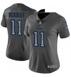 Womens Nike Dallas Cowboys 11 Cole Beasley Gray Static Vapor Untouchable Limited NFL Jersey Womens Nike Dallas Cowboys 11 Cole Beasley Gray Static Vapor Untouchable Limited NFL Jersey