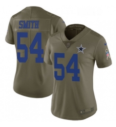 Womens Nike Dallas Cowboys 54 Jaylon Smith Limited Olive 2017 Salute to Service NFL Jersey Womens Nike Dallas Cowboys 54 Jaylon Smith Limited Olive 2017 Salute to Service NFL Jersey